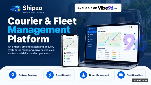 Logistics & Mobility Software – Audited Vibe-Coded Apps | Vibe96