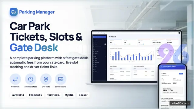 Logistics & Mobility Software – Audited Vibe-Coded Apps | Vibe96
